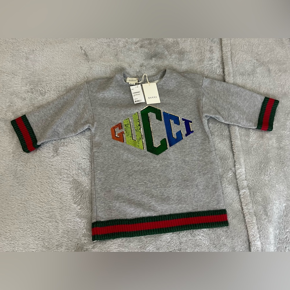 Gucci Girls Long Slevee Top